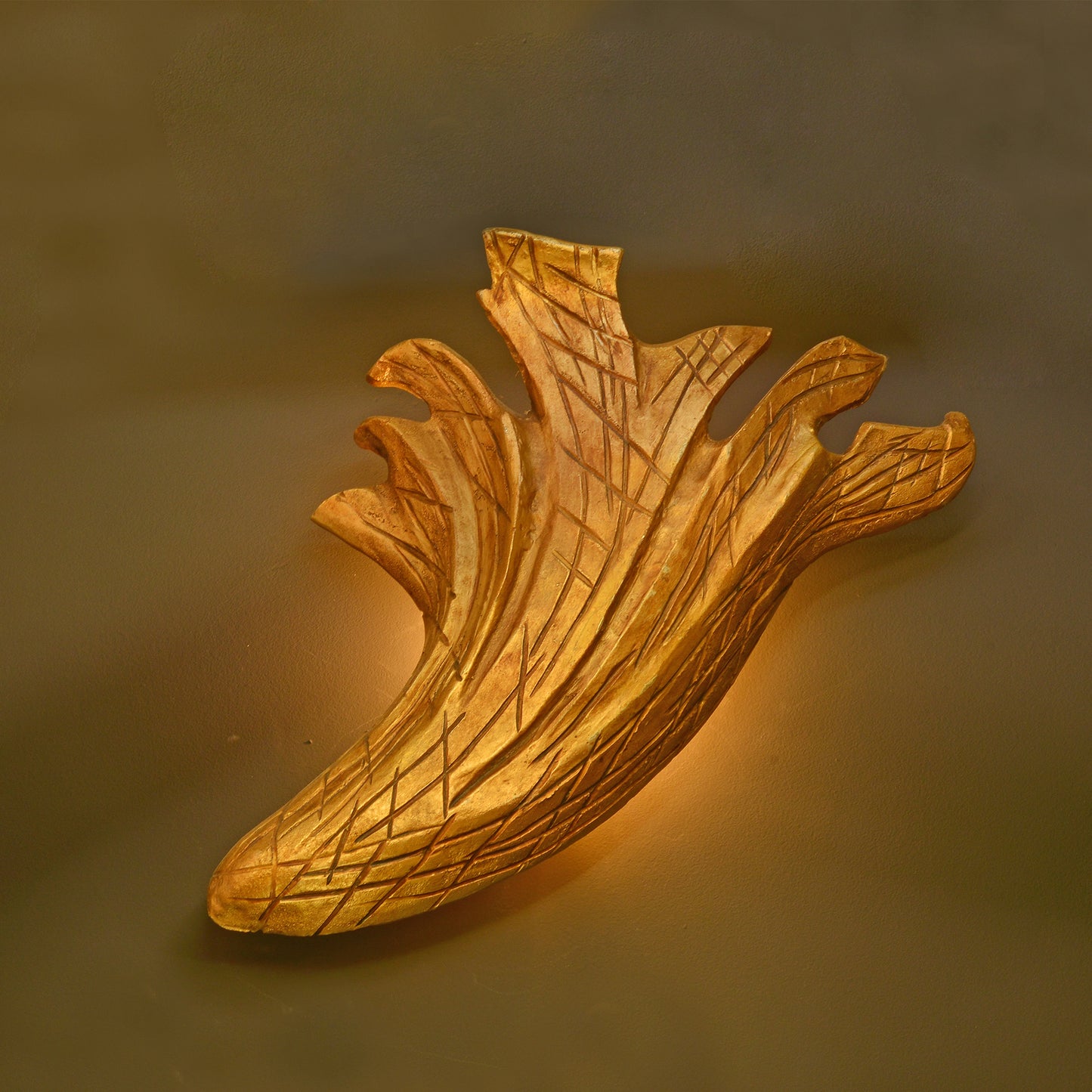 Post-modern All-Copper Wall Lamp: Luxury for Hotel Lobby & Villa