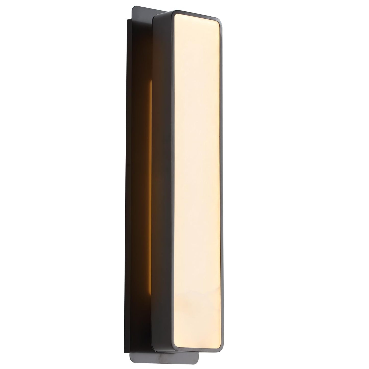Modern LED Natural Alabaster Gypsum Wall lamp 15W Warm Yellow 2700K Wall Mounted Wall lamp Indoor sucelating Alabaster Gypsum Wall Mounted Lighting Suitable for Living Room